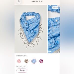 NWOT Free People Hair Bandana